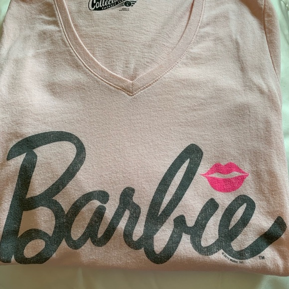 Barbie T from Old Navy Collectables. Powder Pink V neck Size L. 27” long 21” W - Picture 5 of 5